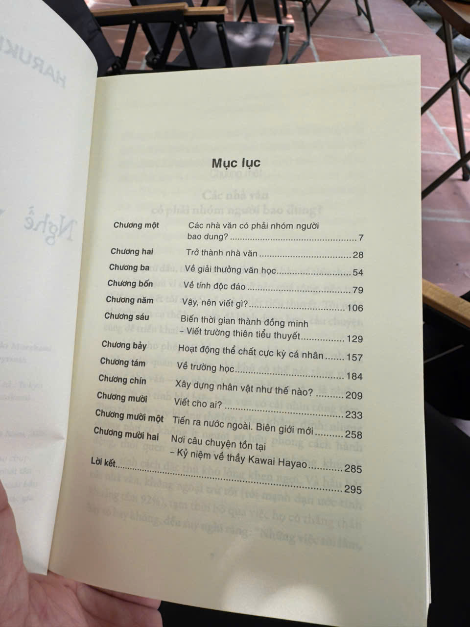 NGHỀ VIẾT TIỂU THUYẾT – Haruki Murakami – Nguyễn Hồng Anh dịch – Nhã Nam – NXB Hội nhà văn