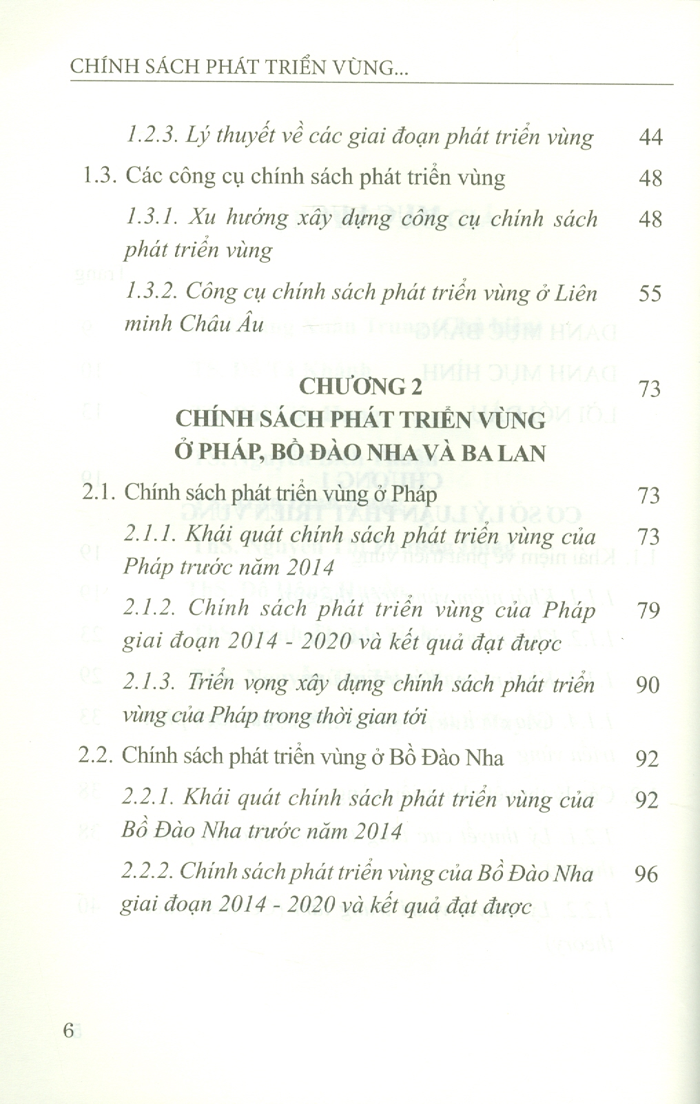Chính Sách Phát Triển Vùng Của Một Số Quốc Gia Thành Viên Liên Minh Châu Âu Và Hàm Ý Cho Việt Nam (Sách chuyên khảo) - Viện Hàn lâm Khoa học Xã hội Việt Nam - Viện Nghiên cứu Châu Âu; TS. Hoàng Xuân Trung chủ biên