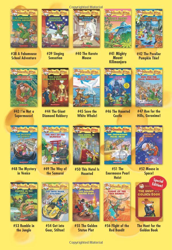 Geronimo Stilton 56: Flight Of The Red Bandit
