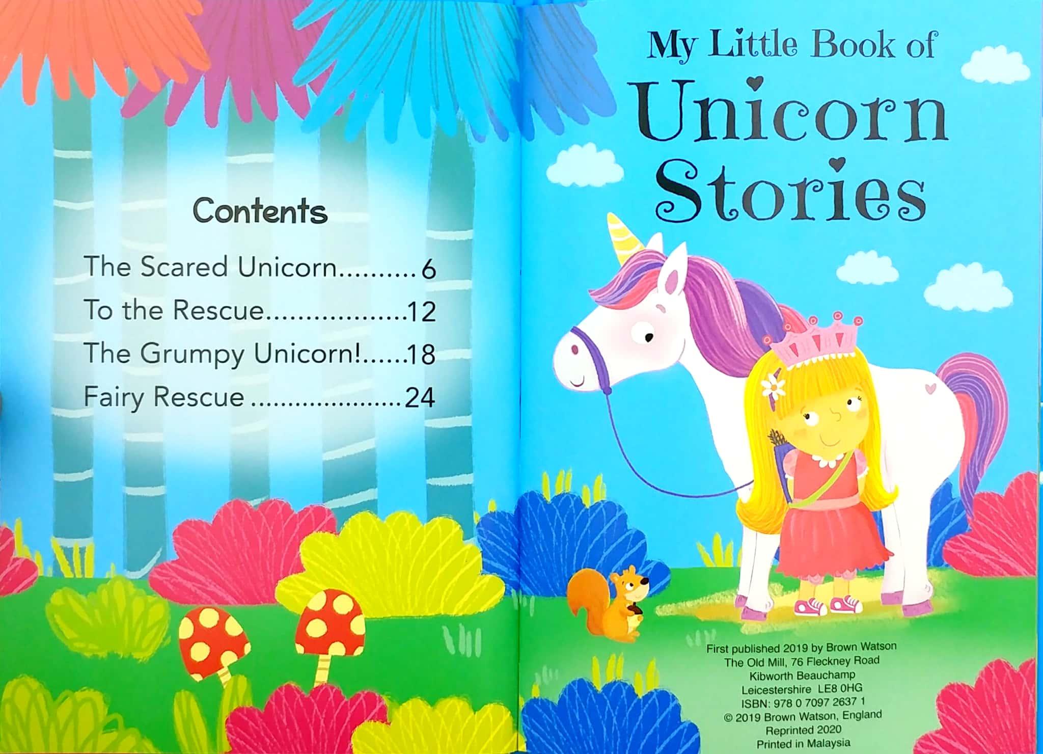 My Little Book Of Unicorn Stories