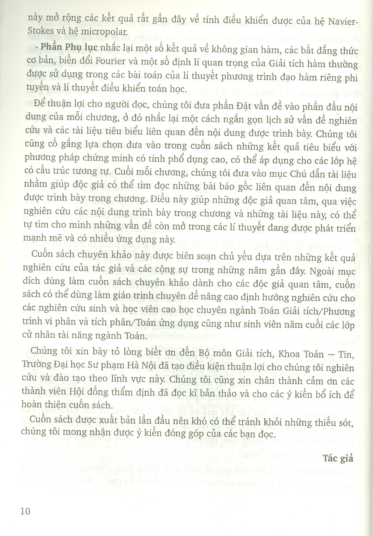 Hệ Động Lực Trong Cơ Học Chất Lỏng