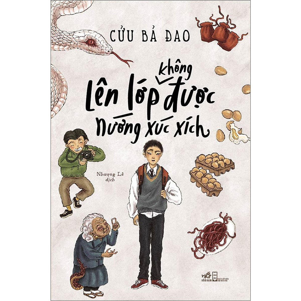 Combo 2 cuốn Lên lớp không được nướng xúc xích + Mèo chiến binh lửa và băng (Tái bản)