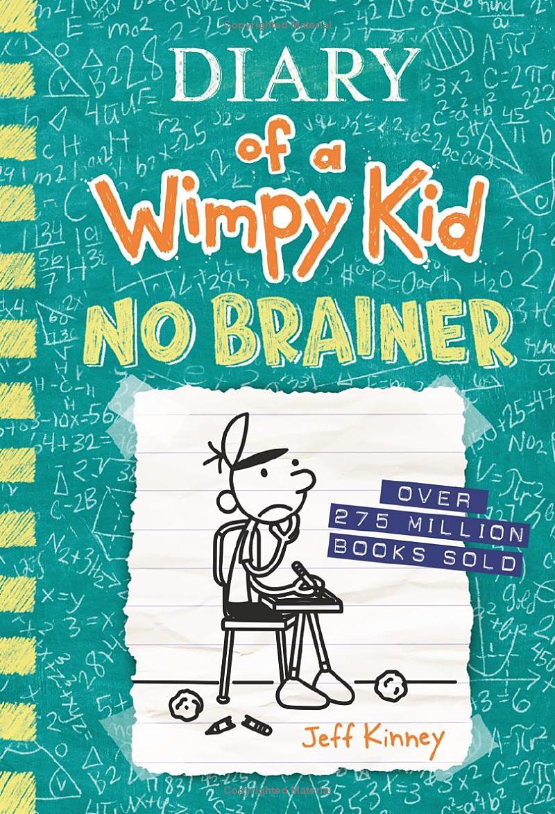 Sách ngoại văn: Diary Of A Wimpy Kid 18 - No Brainer