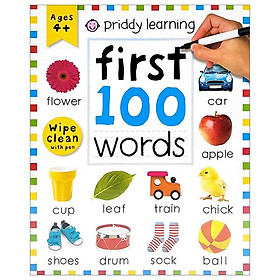 Wipe Clean: First 100 Words