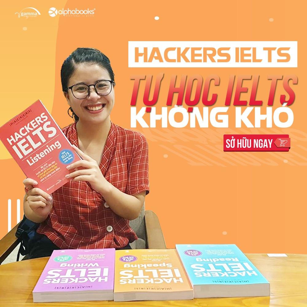 Combo Hackers IELTS (4 cuốn) - Bản Quyền