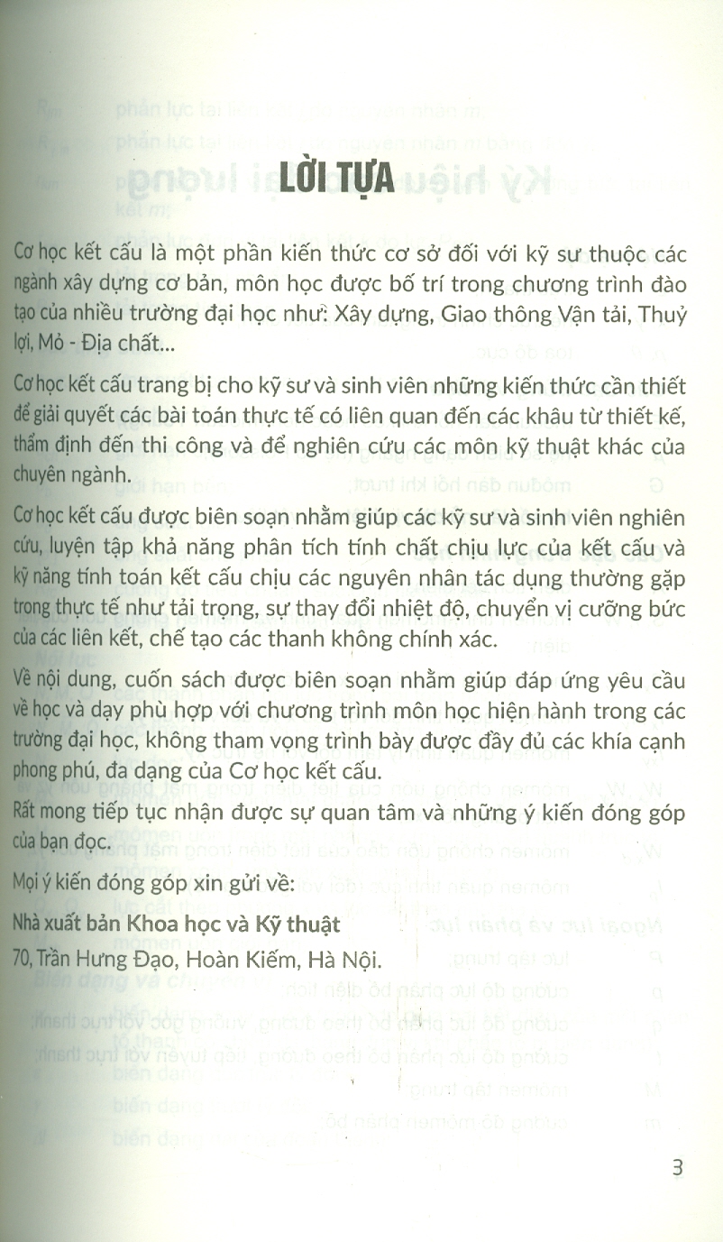 Cơ Học Kết Cấu - Tập 1: Hệ Tĩnh Định (Tái bản 2024)