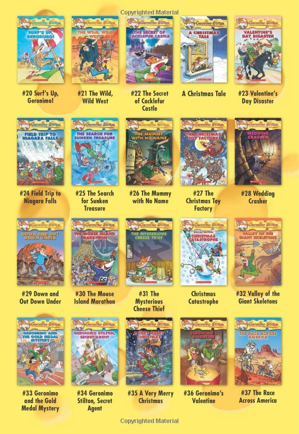 Geronimo Stilton 56: Flight Of The Red Bandit