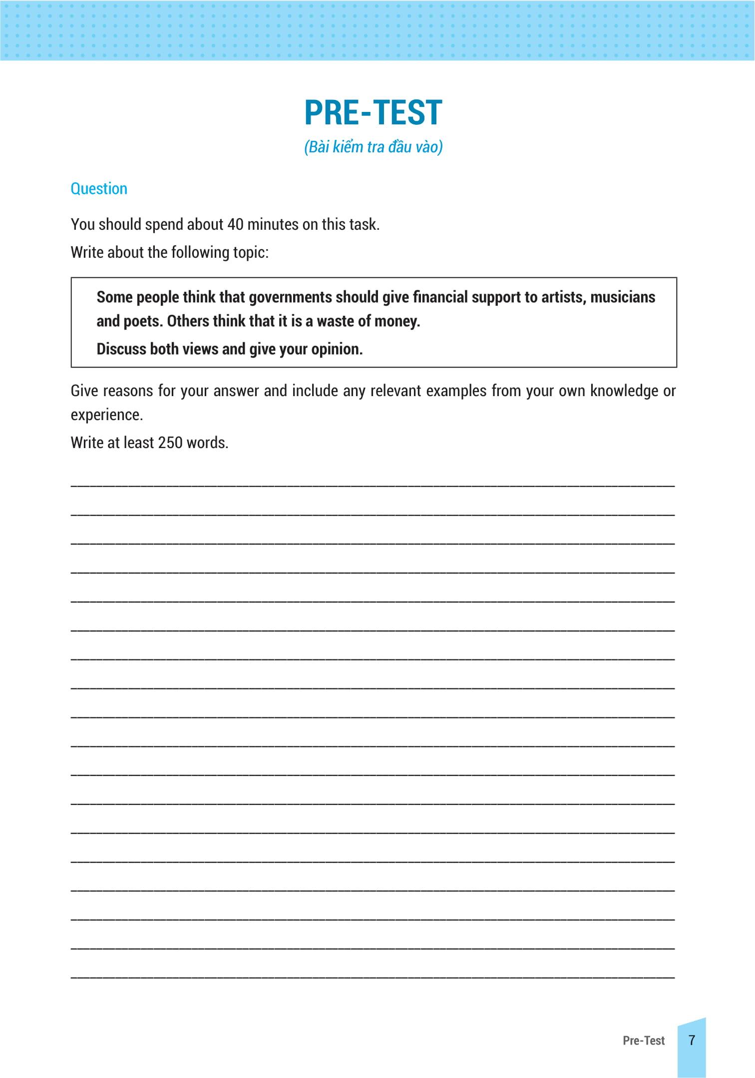 IELTS Key Writing - Công Thức Học Nhanh IELTS - Writing Task 2