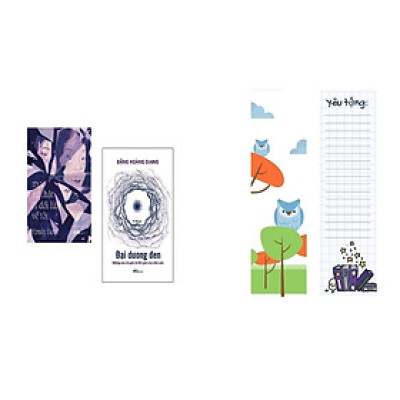 Combo Tiểu Thuyết Bán Chạy: Đại Dương Đen - Những Câu Chuyện Từ Thế Giới Của Trầm Cảm+Mọi Sự Thật Và Dối Lừa Về Tôi/ Tặng Bookmark