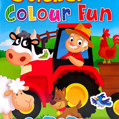 Sticker & Colour Fun_ On the farm