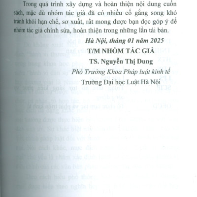Hướng Dẫn Môn Học Luật Thương Mại - Tập 1 (Bản in năm 2025)
