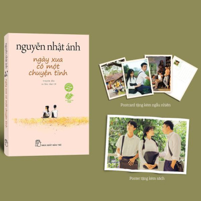 Ngày Xưa Có Một Chuyện Tình - Khổ Thường - Bìa Hồng - Tặng Kèm Poster Hình Ảnh Phim Và Postcard Hình Ảnh Phim