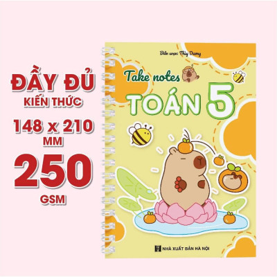 Sách - Take Notes - Toán 5