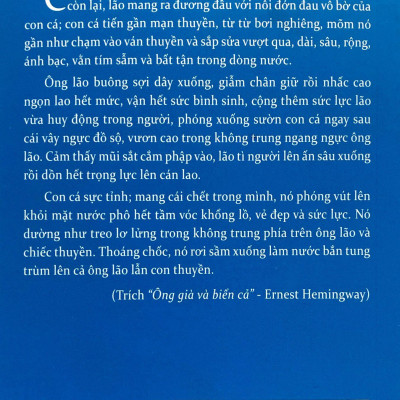 Sách - Tác Phẩm Văn Học Kinh Điển - Ông Già Và Biển Cả