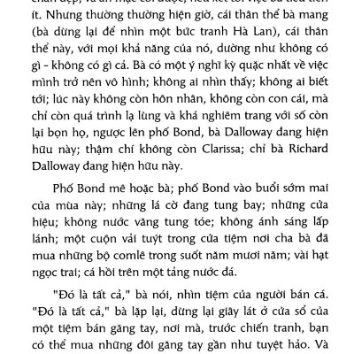Bà Dalloway (Tái Bản 2018)