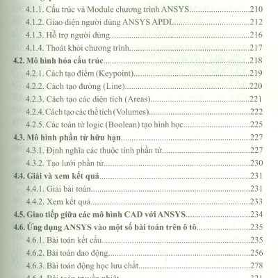Giáo Trình CAD/CAE  Trong Tính Toán Thiết Kế Và Mô Phỏng Ô Tô 