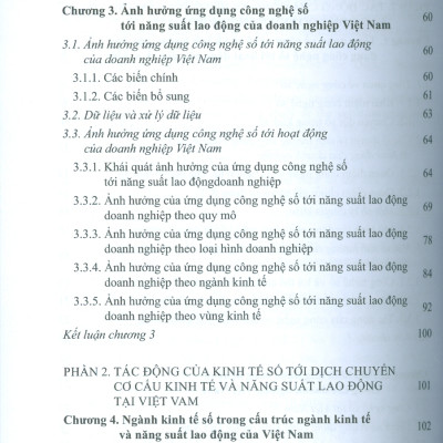 Kinh Tế Số - Ảnh Hưởng Tới Năng Suất Lao Động Và Dịch Chuyển Cơ Cấu Kinh Tế Tại Việt Nam 