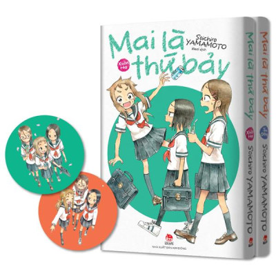 Sách - Bộ Manga - Mai Là Thứ Bảy - Xuân Hạ + Thu Đông (Bộ 2 Tập) - Tặng Kèm 2 Lót Ly