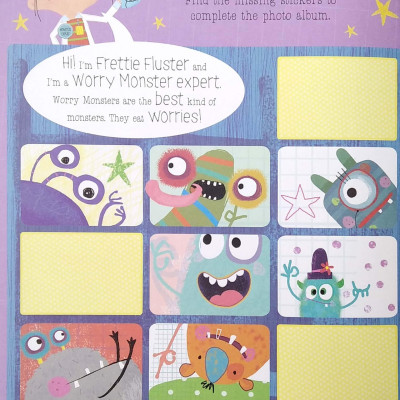 The Very Hungry Worry Monsters Sticker Activity Book