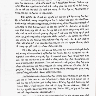 Cơ Sở Hóa Học Lập Thể