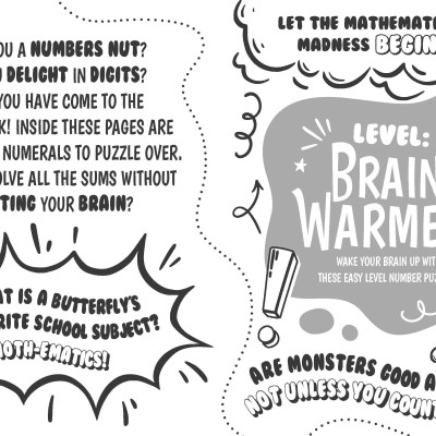 Sách ngoại văn: Brain-Busting Puzzles For Kids - Number Puzzles