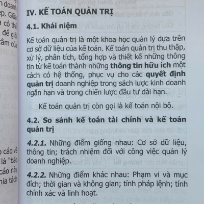 Kế toán quản trị giản lược