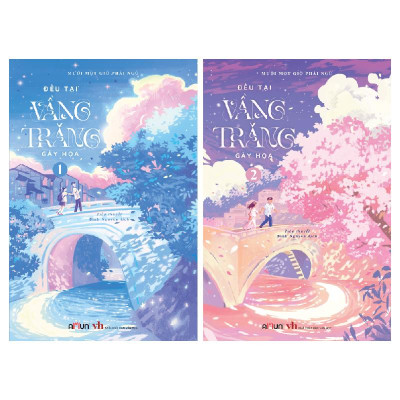 Sách - Bộ Sách Đều Tại Vầng Trăng Gây Họa - Tập 1+2 (Bộ 2 Tập) - Bản Đặc Biệt - Tặng Kèm 2 Bookmark Bồi Cứng + 1 Poscard Có Chữ Ký Tác Giả + 1 Poscard Gấp Xé + 2 Thẻ Card