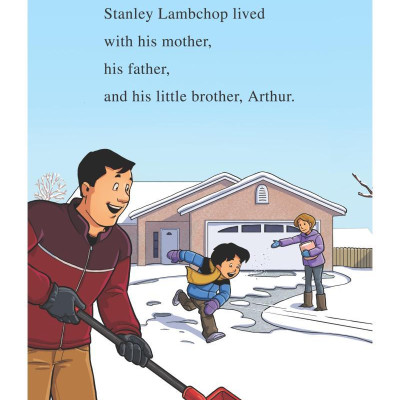 Sách ngoại văn: Flat Stanley - On Ice