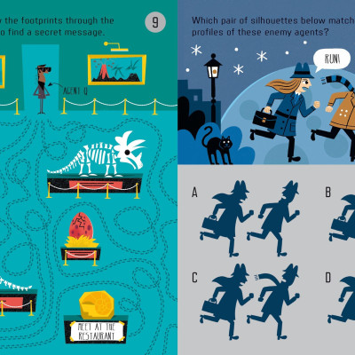 Spy Puzzles (Usborne Minis)