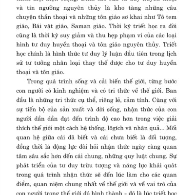 Sách - Giáo Trình Triết Học Mác-Lenin (Dành Cho Bậc Đại Học Hệ Chuyên Lý Luận Chính Trị)