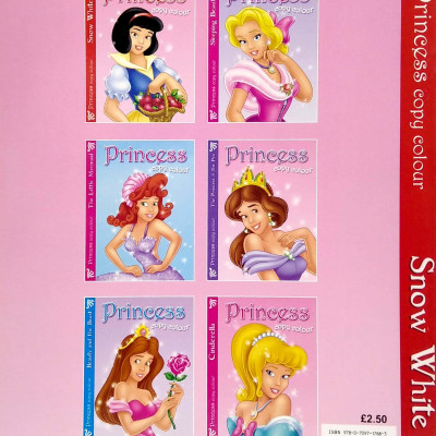 Princess Copy Colour: Snow White