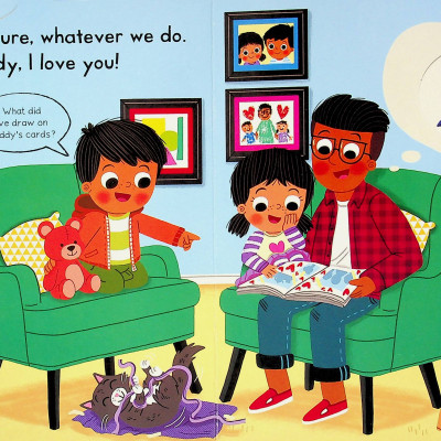 SÁCH TƯƠNG TÁC - CHUYỂN ĐỘNG - I LOVE MY DADDY