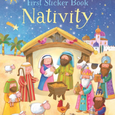 First Sticker Book Nativity