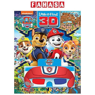 Sách ngoại văn: 3D Look And Find - Paw Patrol