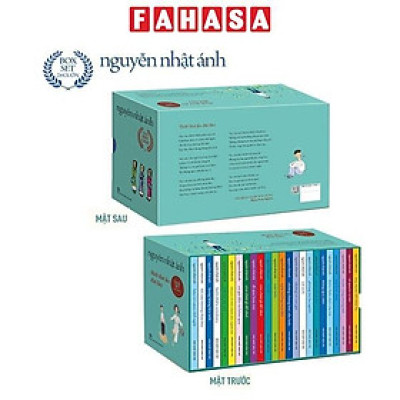 Sách - Thời Thơ Ấu Dài Lâu - Nguyễn Nhật Ánh - Boxset 24 Cuốn - Phiên Bản Tươi Mới