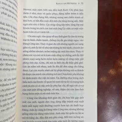 Khách sạn METROPOL – Eugen Ruge – Hoàng Đăng Lãnh dịch – Tao Đàn