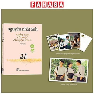 Ngày Xưa Có Một Chuyện Tình - Khổ Thường - Bìa Hồng - Tặng Kèm Poster Hình Ảnh Phim Và Postcard Hình Ảnh Phim