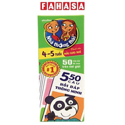 Sách - Nhà Thông Thái 4-5 tuổi - Dành Cho Mẫu Giáo Nhỏ (Tái Bản 2024)