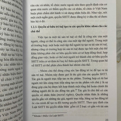 Sách - Giáo trình luật sở hữu trí tuệ (tái bản lần thứ ba, có sửa đổi, bổ sung -2025)