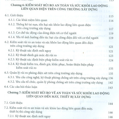 Giáo Trình An Toàn Và Sức Khoẻ Lao Động Trong Thi Công Xây Dựng