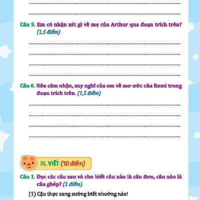 Sách - Bộ Đề Kiểm Tra Tiếng Việt Lớp 5 - Tập 2 (Kết Nối)