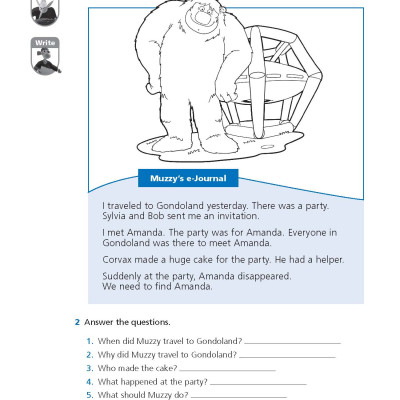 English With Muzzy Level 5 Activity Book