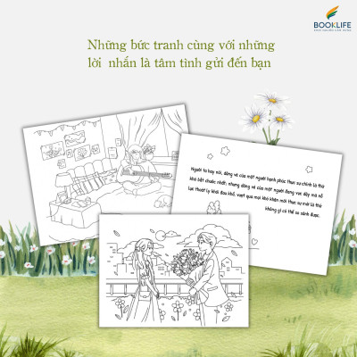 Thong Dong Như Gió - Tự Tại Như Mây (Sách tô màu)