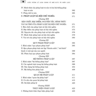 Giáo trình lý luận chung về nhà nước và pháp luật (Dành cho đào tạo đại học, sau đại học và trên đại học ngành luật) xuất bản lần thứ tư, có chỉnh sửa, bổ sung - bản in 2024