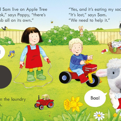 Poppy And Sam And The Lamb