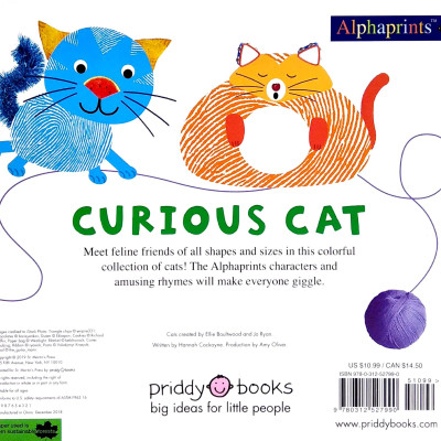 Alphaprints: Curious Cat And Other Fluffy Friends