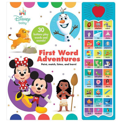 Sách ngoại văn: Apple Disney Baby First Word Adventures
