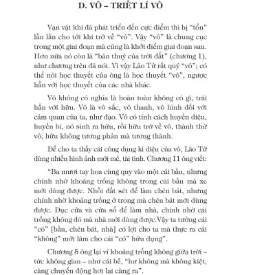 Bách Gia Tranh Minh - Lão Tử Đạo Đức Kinh