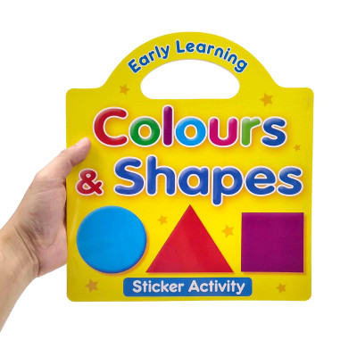 Early Learning Colours And Shapes - Sticker Activity