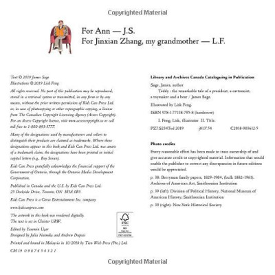 Teddy: The Remarkable Tale of a President, a Cartoonist, a Toymaker and a Bear